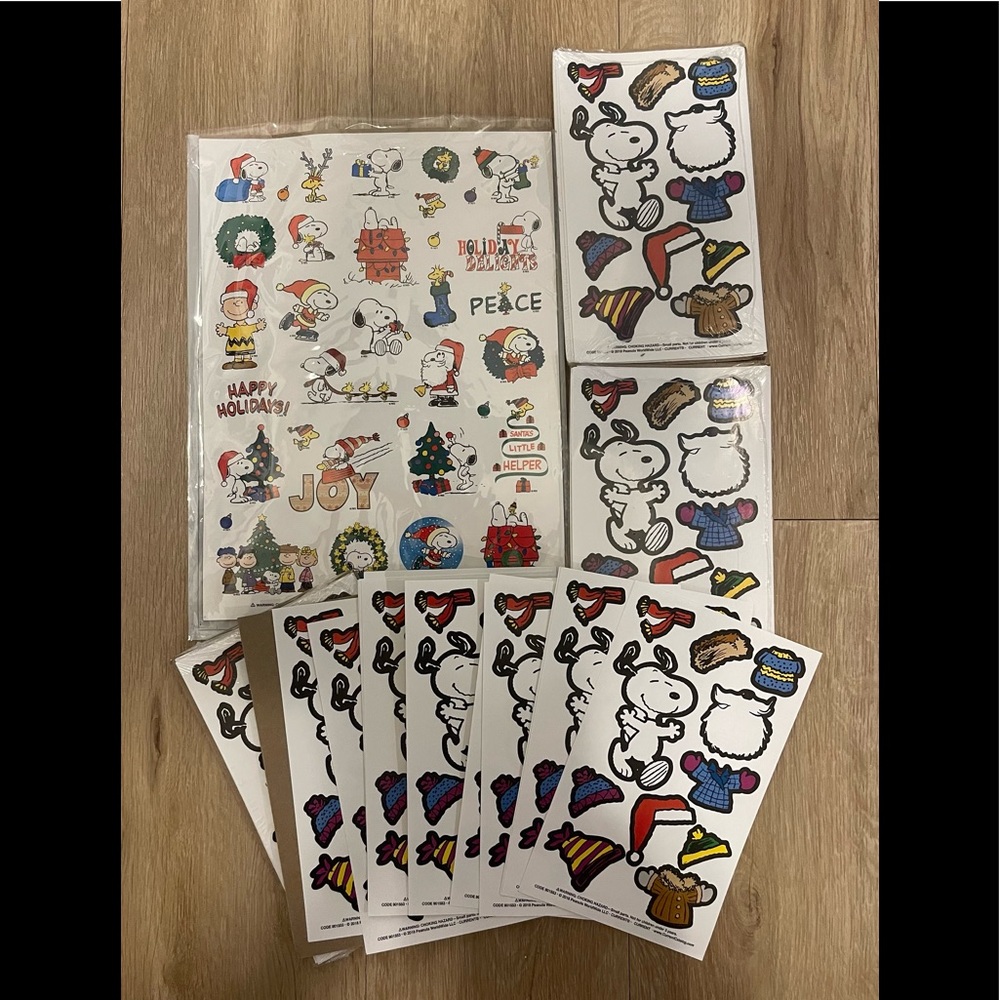 Snoopy Sticker Sheets